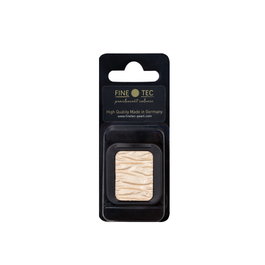 Finetec Pastilla de acuarela nacarada Champán Plata